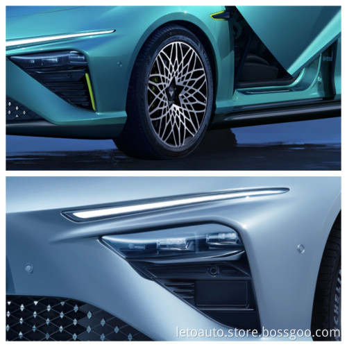 2023 Sedan Sport Neta S EV 5 sièges Radar laser électrique pur 4 roues motrices